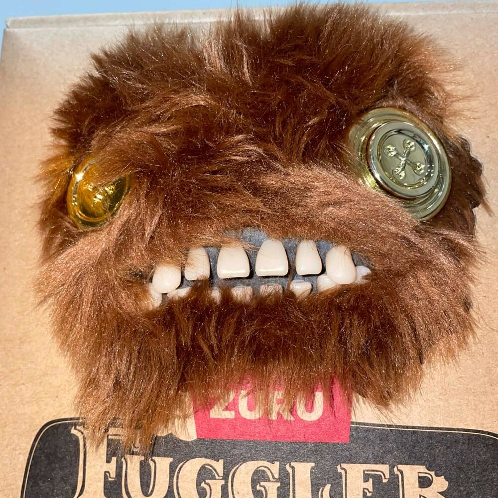 Fuggler Gold Fuggs 9 inch (Grumpy Grumps), Funny Ugly Monster Soft Plush Collect